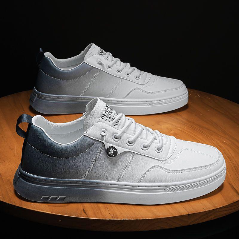 Neue Herrenschuhe Herren Allround-Casual-Trend Weiße Schuhe Herren Casual Sportschuhe Slipper Flache Schuhe Vier Jahreszeiten Herrenschuhe