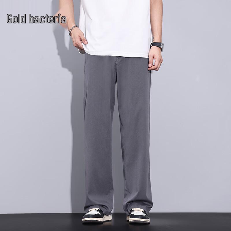 Мужские повседневные брюки прямого кроя из лиоцелла Tencel 5XL