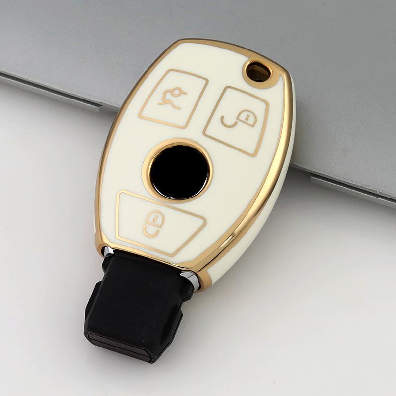 Tpu Car Key Case Keyless Cover Keychain For Mercedes Benz Gla Gls Glk Cls Cla C E A S Class Glc W176 W463 W205 W204 W212 W221