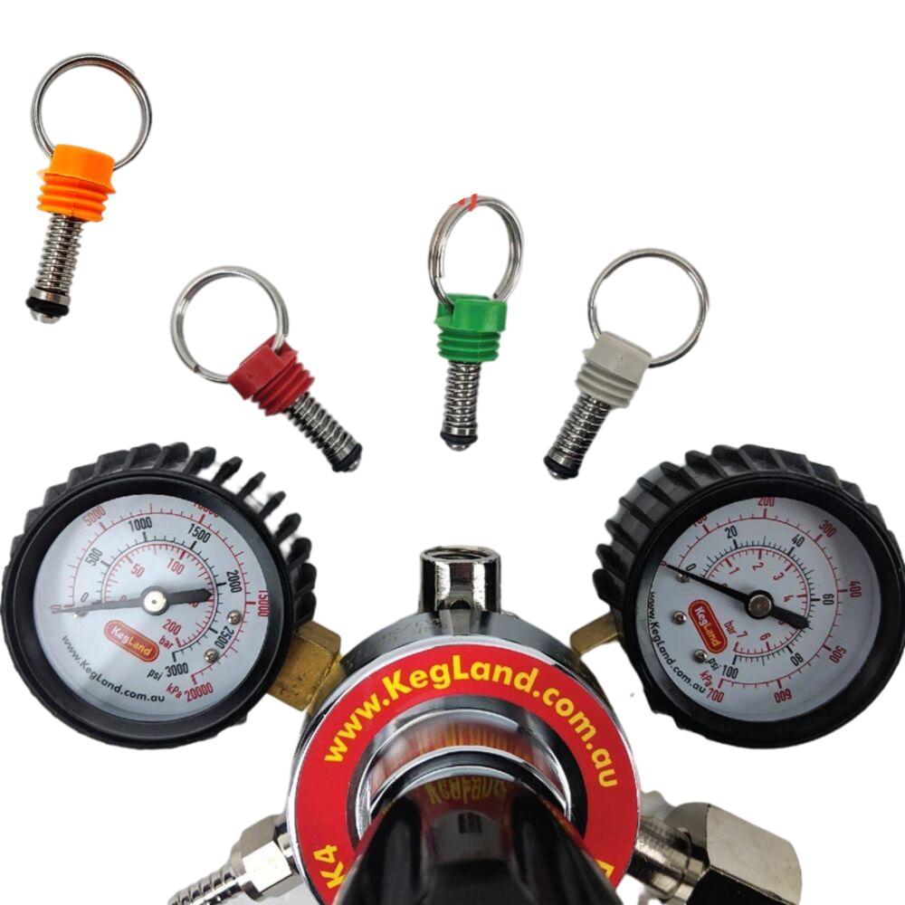 kegland Pressure Relief Valve for Cornelius Ball-Lock Kegs Lid 17/35/65/100/150psi Beer Accessory Barware Tools