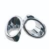 ABS Chrome Lamp Front Head Fog Light Trim Frame Hoods Stick Part for Peugeot 3008 2013 2014 2015 2016 2017 Car Styling Cover