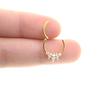 316L Stainless Steel Zircon Crown Nose Hoop Jewelry