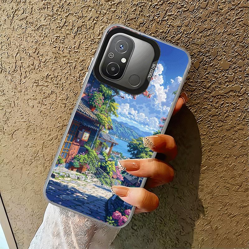 Anime Aesthetic Scenery Shockproof Phone Case for Xiaomi Poco X7 X6 X5 X3 Pro F7 Ultra M8 Redmi 15C 15 14C 13C 12C 10C 13 12 10