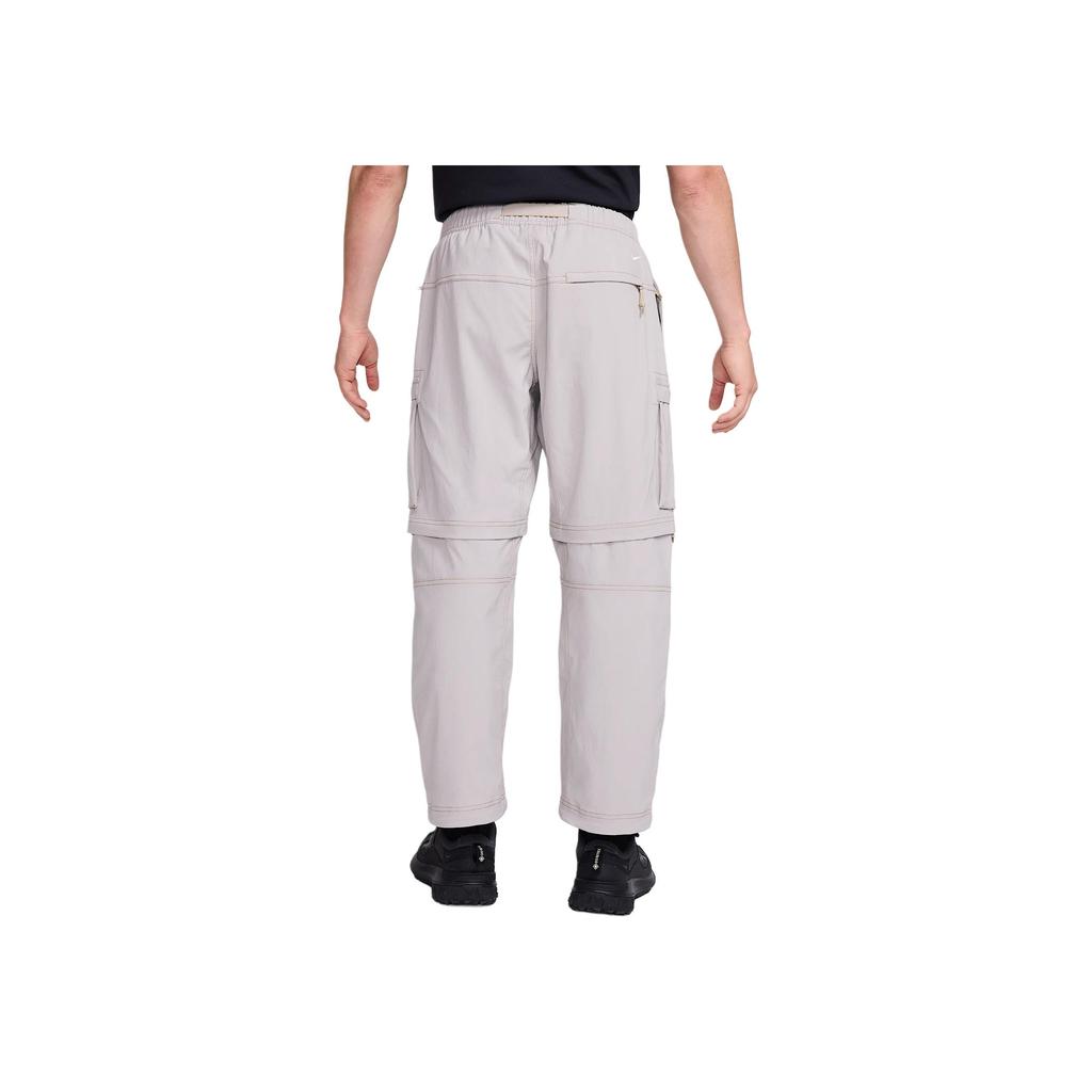 Nike Color Block Loose Hem Drawstring Cargo Pants Men pants Gray FN0429-009