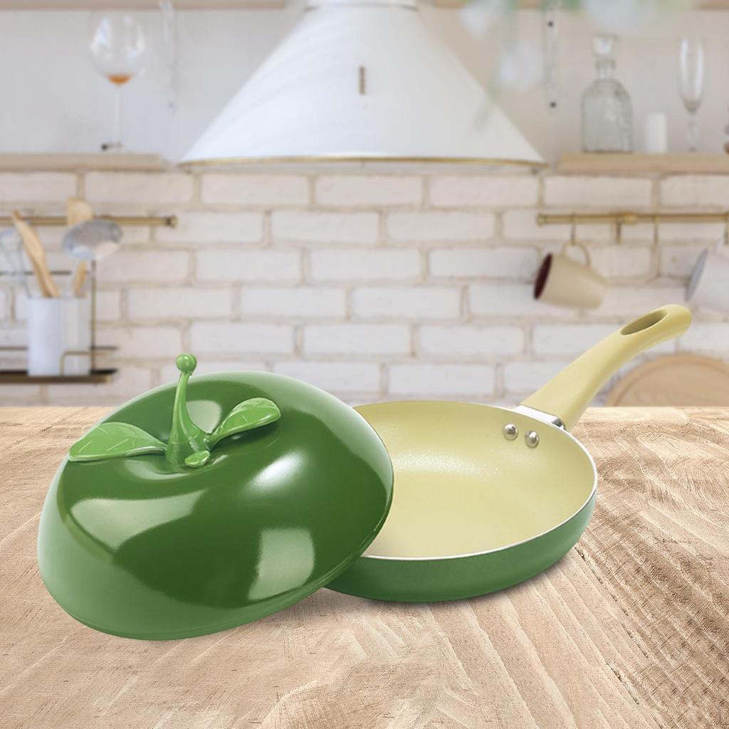 Non Stick Frying Pan Fry Household Anti Scald Handle Induction Cooker Compatibility Saute