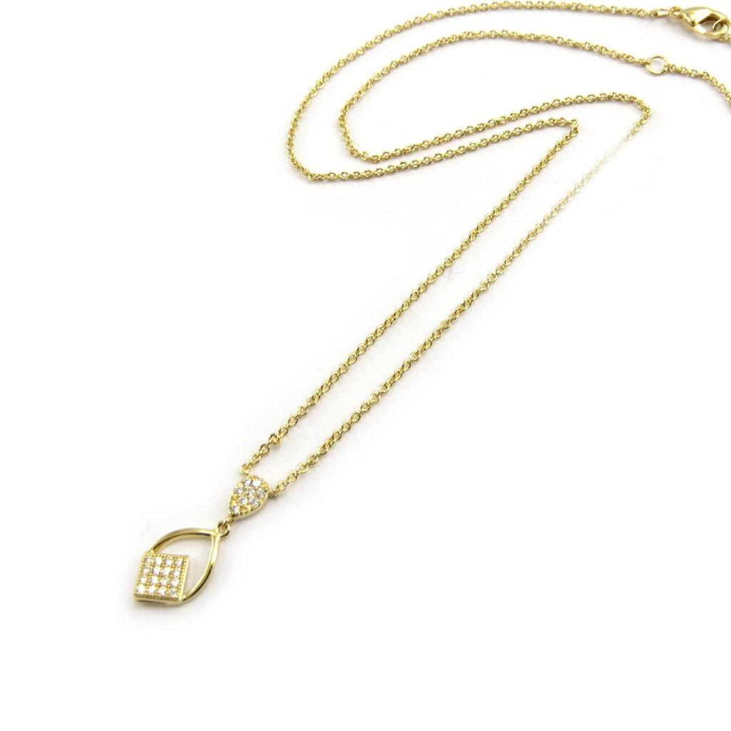 Les Trésors De Lily [L7075] - Gold Plated Necklace 'Sissi' Gold