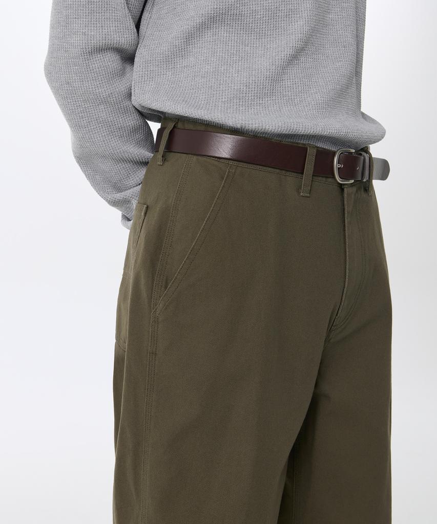 MUSINSA STANDARD Canvas Regular Fit Work Pants [Khaki]