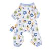 Pet clothes pajamas with elastic washable wear-resistant cotton pajamas dog clothing puppy home