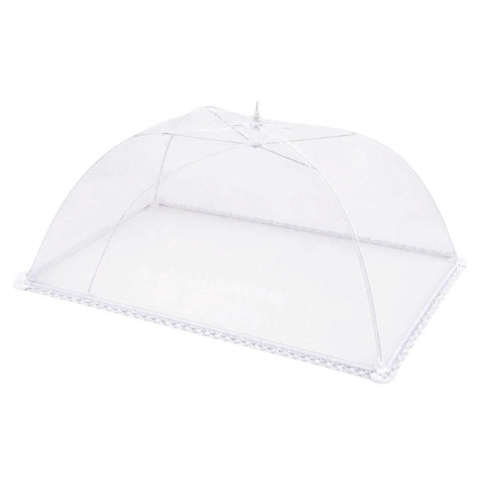 Foldable Mesh Food Cover Breathable Vegetable Cover Umbrella Dining Table Mesh Cover  Home Kitchen