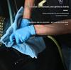 Kaileshuh Blue Nitrile Disposable Gloves for Food, Kitchen, Beauty, and Cleaning - Waterproof and Thickened.