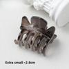 Mini Hair Grab Trend High Ponytail Grab Clip Braided Hair Side Clip Simple Matte Glossy Top Clip