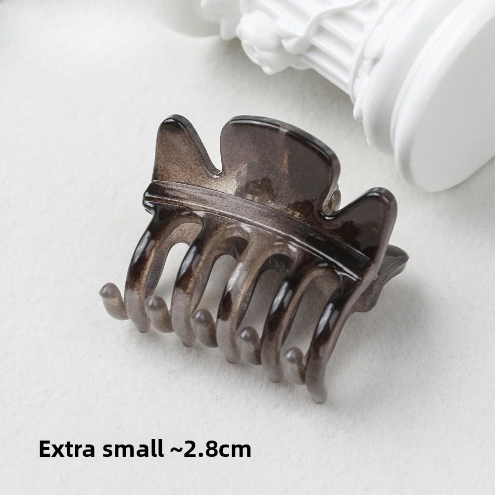 Mini Hair Grab Trend High Ponytail Grab Clip Braided Hair Side Clip Simple Matte Glossy Top Clip