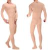 Transparent Long Sleeve Teddies Bodysuits Underwear for Men Erotic Plus Size Body Suit Men Underwear Body Stocking