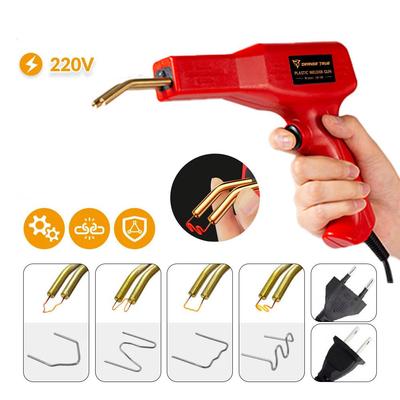 Zestaw Palnika do Naprawy Zderzaka Spawarka do Plastiku Stapler Termiczny Lutownica EU 220V - Kompletny Zestaw Narzędzi do Naprawy Zderzaków do Karoserii Samochodowej