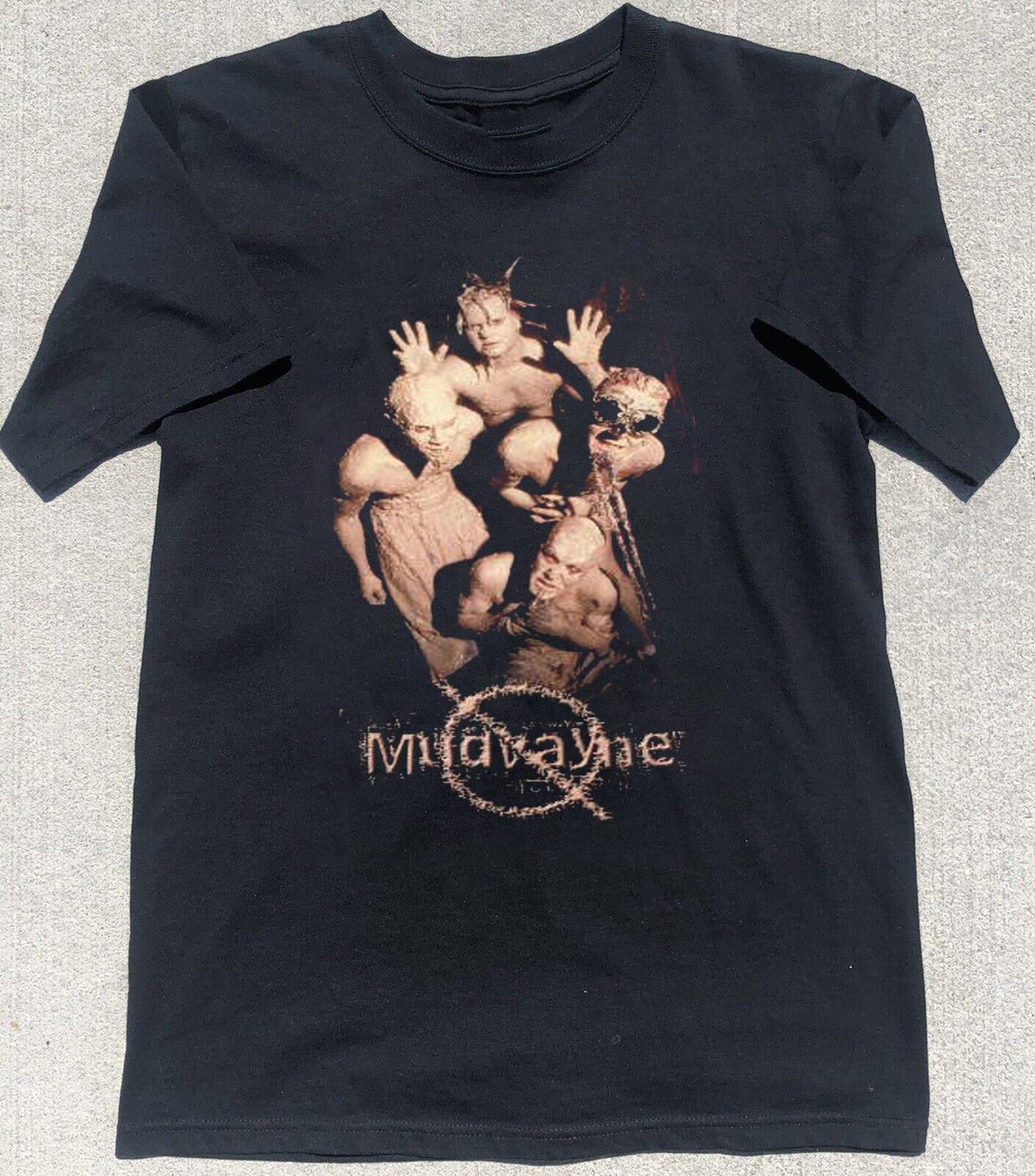 Mudvayne Band Classic Short Sleeve Black All Size Shirt VC2022 M