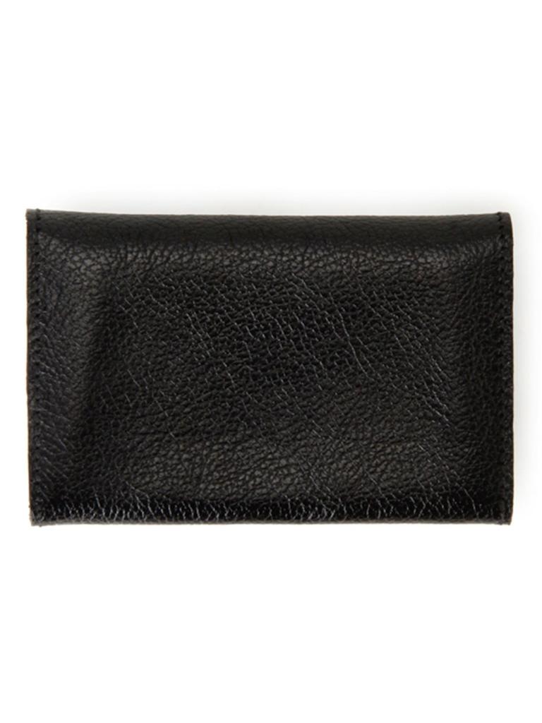 Card Case Leather Genuine Leather Cowhide Unisex Dark Brown [IL BISONTE] Women's Men's