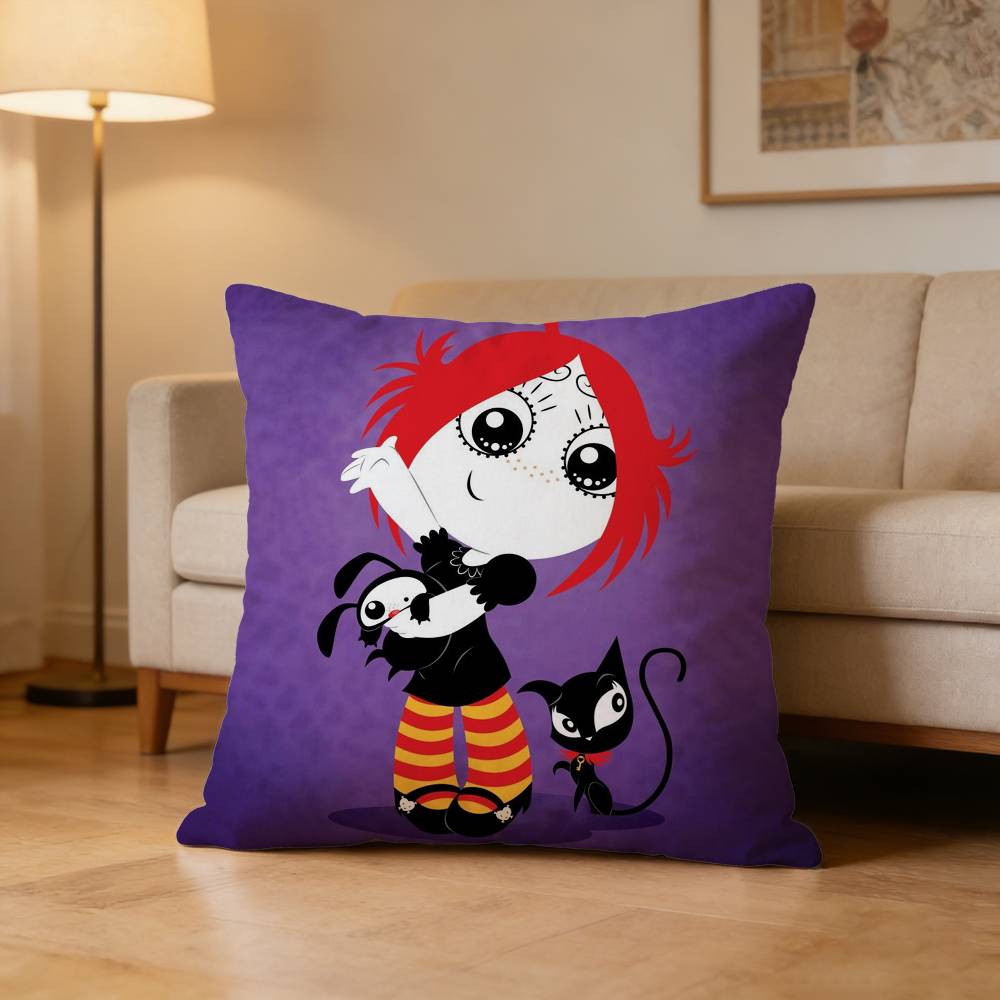 R-Ruby Gloom Pillow Case Cushion Cover Throw Pillow Case For Car Sofa