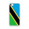 Phone Case – Flag of Tanzania – Compatible iPhone 8 – Soft Case – Resistant and Shockproof - Silicone - Pixelforma