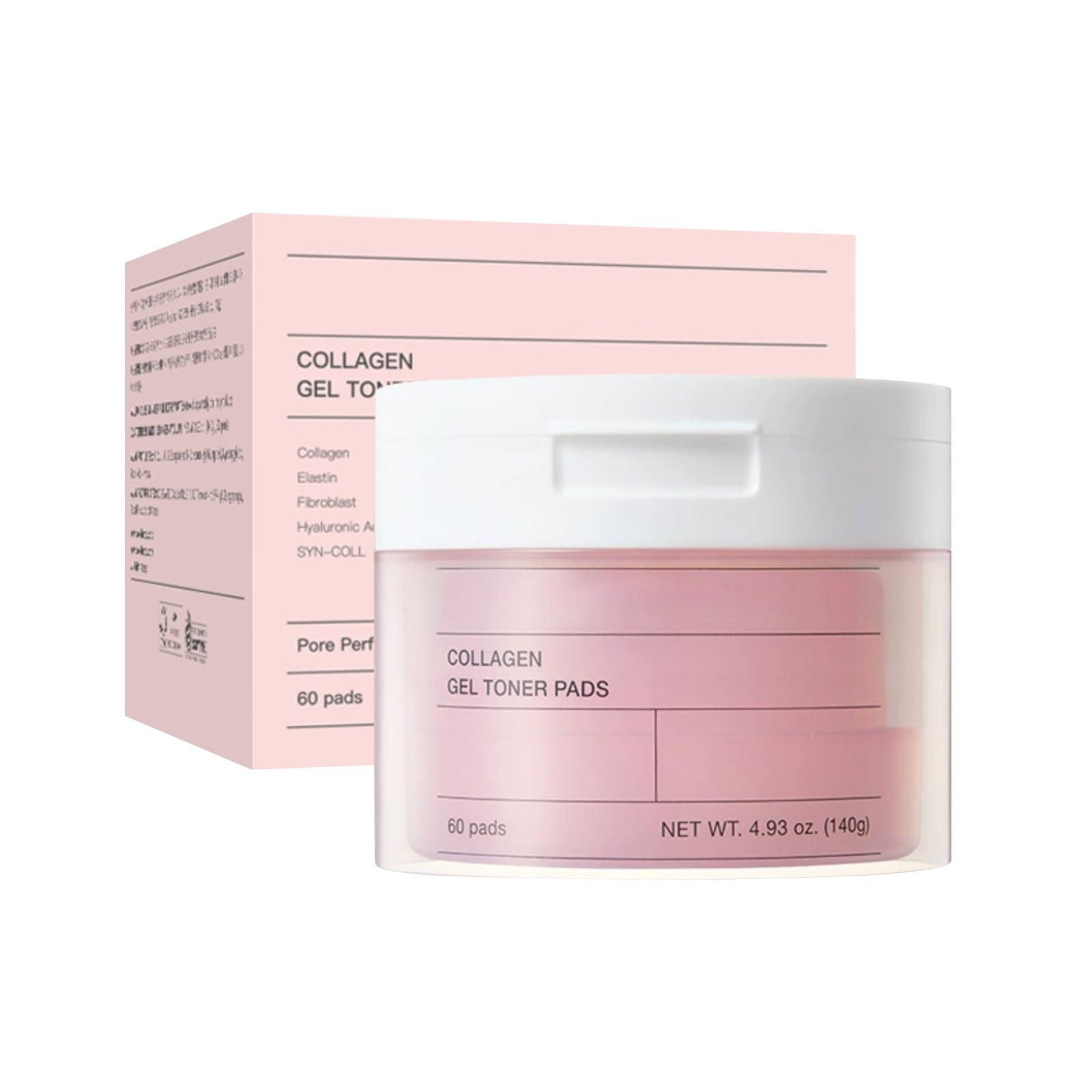 

Двойная текстура тонизирующих подушечек для лица отшелушивает, сужает поры, увлажняющий гель-тоник 146 мл One Size розовый