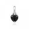 PAndora 793042c01 PAndora Me Black Chakra Heart Mini Pendant And Dangle Silver Charm