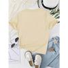 European Sizes Girls' Spring/Summer Casual T-Shirt "FURRY POTATOES" with Hamster Print, Cute Style Short Sleeve