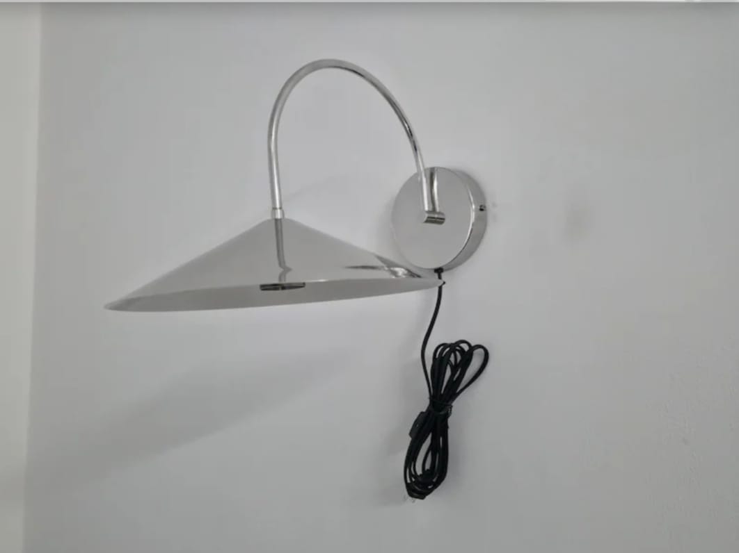 

Plug in wire Shade Wall Sconce Wall lamp Mid Century Wall Light Fixture