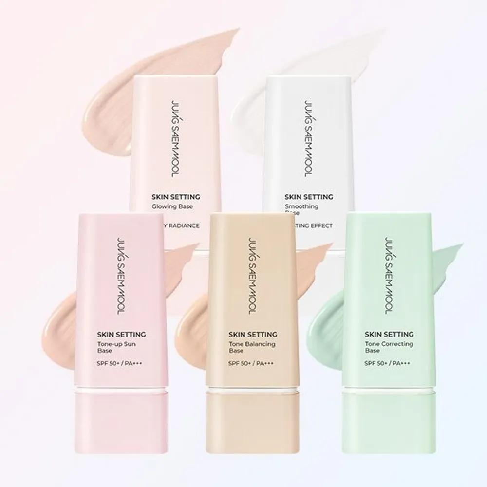Skin Setting Glowing/Smoothing/Tone Balancing/Correcting/Tone Up Base 40ml Glowing Base