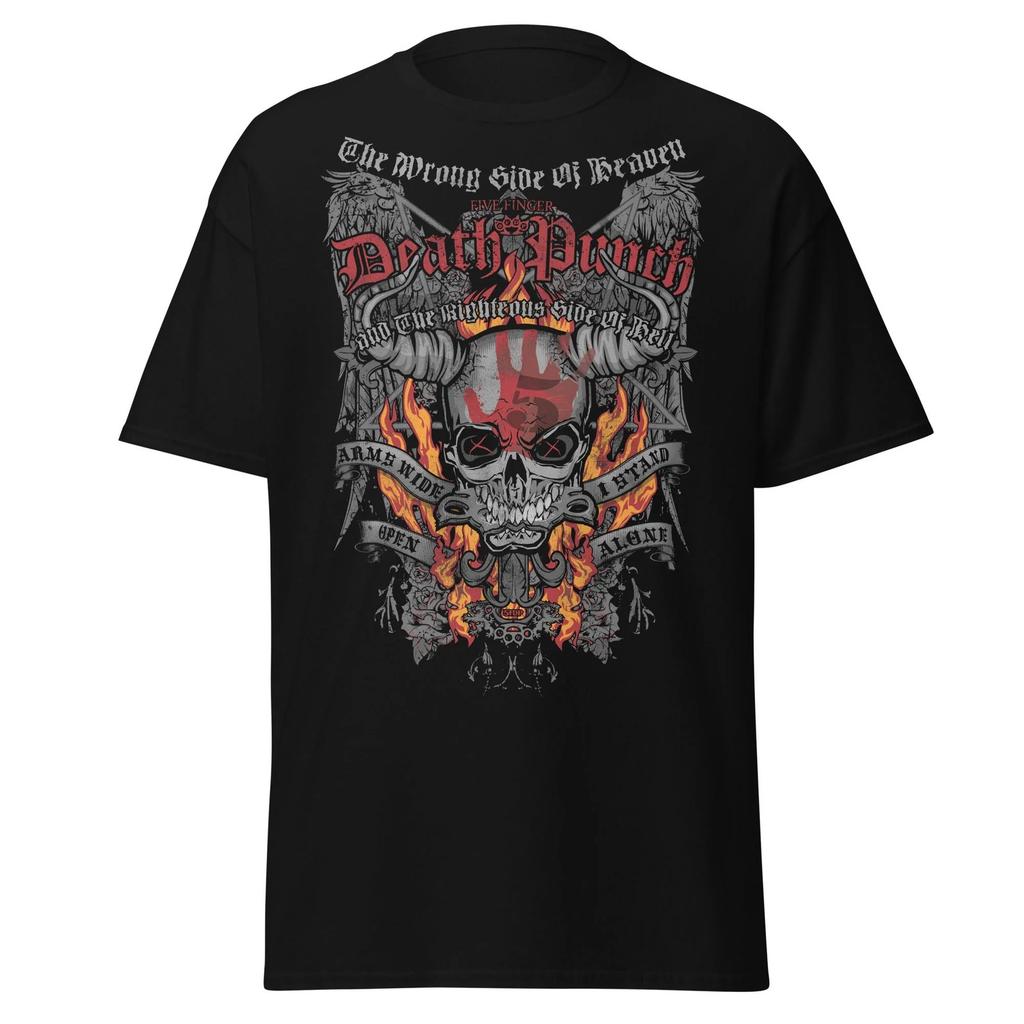 Five Finger Death Punch - Wrong or Righteous Jumbo Print T Shirt