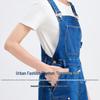 Navigare Women's Casual Denim Overalls Shorts