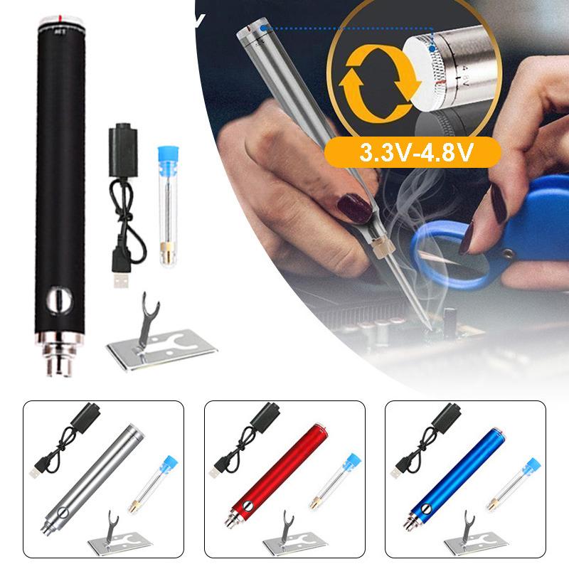 Wireless Charging Soldering Irons, Portable Microelectronics Repair Hand Tool, USB 5V Rechargeable Welding Tools, 4 Colors