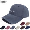 Korean Style Wide Brim Face-Slimming Hat with Letter Embroidery for Men and Women - Versatile, Soft, Large Circumference Baseball Cap