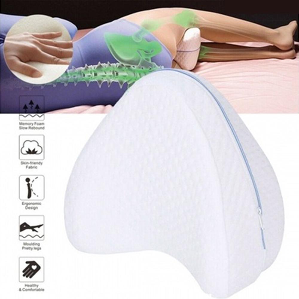 Memory Foam Pillow Leg Knee Sciatica Relief Joint Orthopedic Wedge Shape BackHip Memory Foam Pillow Leg Knee Sciatica Relief Joint Orthopedic Wedge Shape BackHip