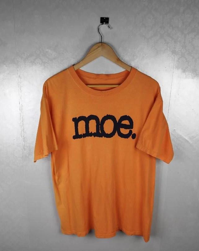 Moe. Band Tour Basic Logo Orange Cotton  Full Size S-5XL Unisex T-Shirt XXL