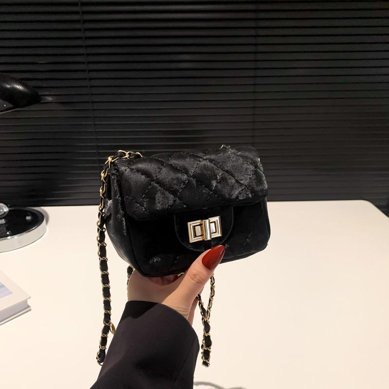 

Chic And Stylish Women s Small Square Bag In Black White Pink Silver Perfect For Everyday Use чёрный
