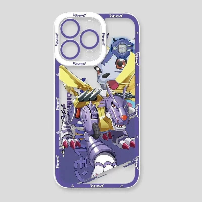 Cartoon Digimon Adventure Anime Soft Case For Xiaomi Redmi Note 14 12 11 13 Pro Plus 4G 5G 12S 11S 10S 10 9 9S 12C 13C 14C A3 A4