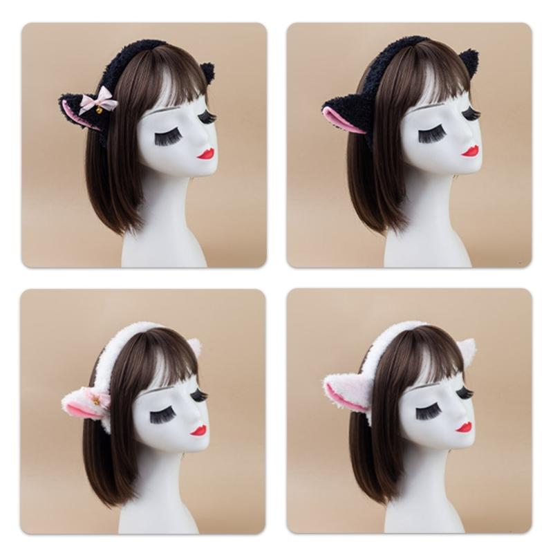 Sheep Animal Costume Accessories Sheep Headband Sheep Tail Skirt Halloween Lamb Outfit for Women Girl Halloween Cosplay
