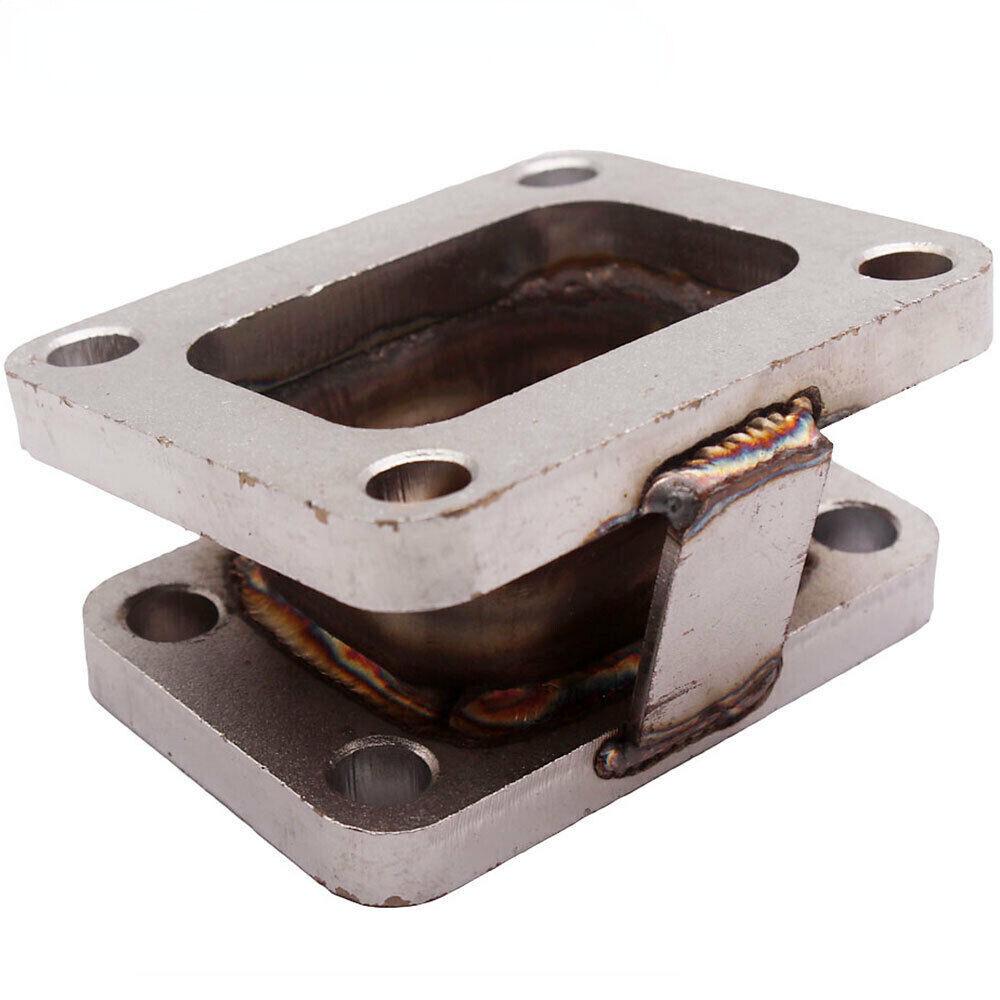 

Stainless Steel 15 Degree Turbo Exhaust Manifold Flange Adapter Fitting for T3 T4 Turbo Auto Parts серебряный