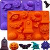 Food Grade Silicone Chocolate Dessert Mold Halloween Theme Baking Mould Baking Tools