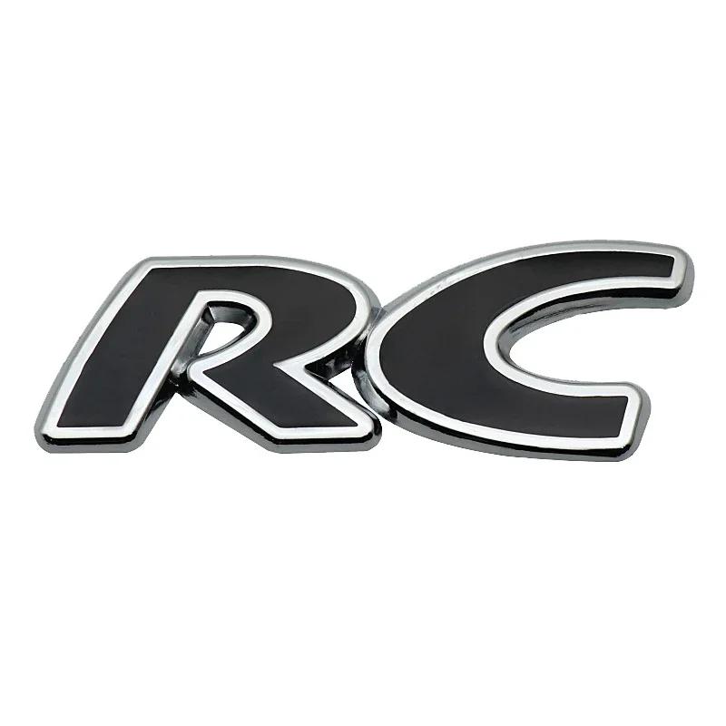 

Rc Auto Achterste Kofferbak Embleem Staart Badge Lichaam Sticker for Honda Chevrolet Subaru Haval Volvo Geely Abarth Lincoln чёрный