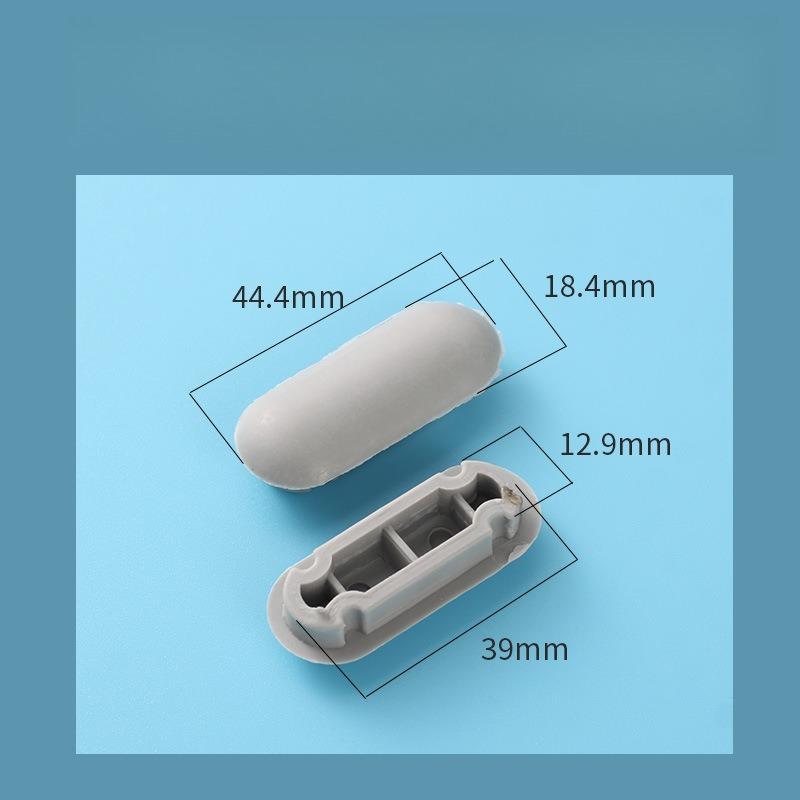 1 Stk. WC-Deckel-Dämpfer Brandneu WC-Sitz-Dämpfer Gummipads Puffer Pack Weiß Anschlagpuffer Universaltyp Stoßdämpfer