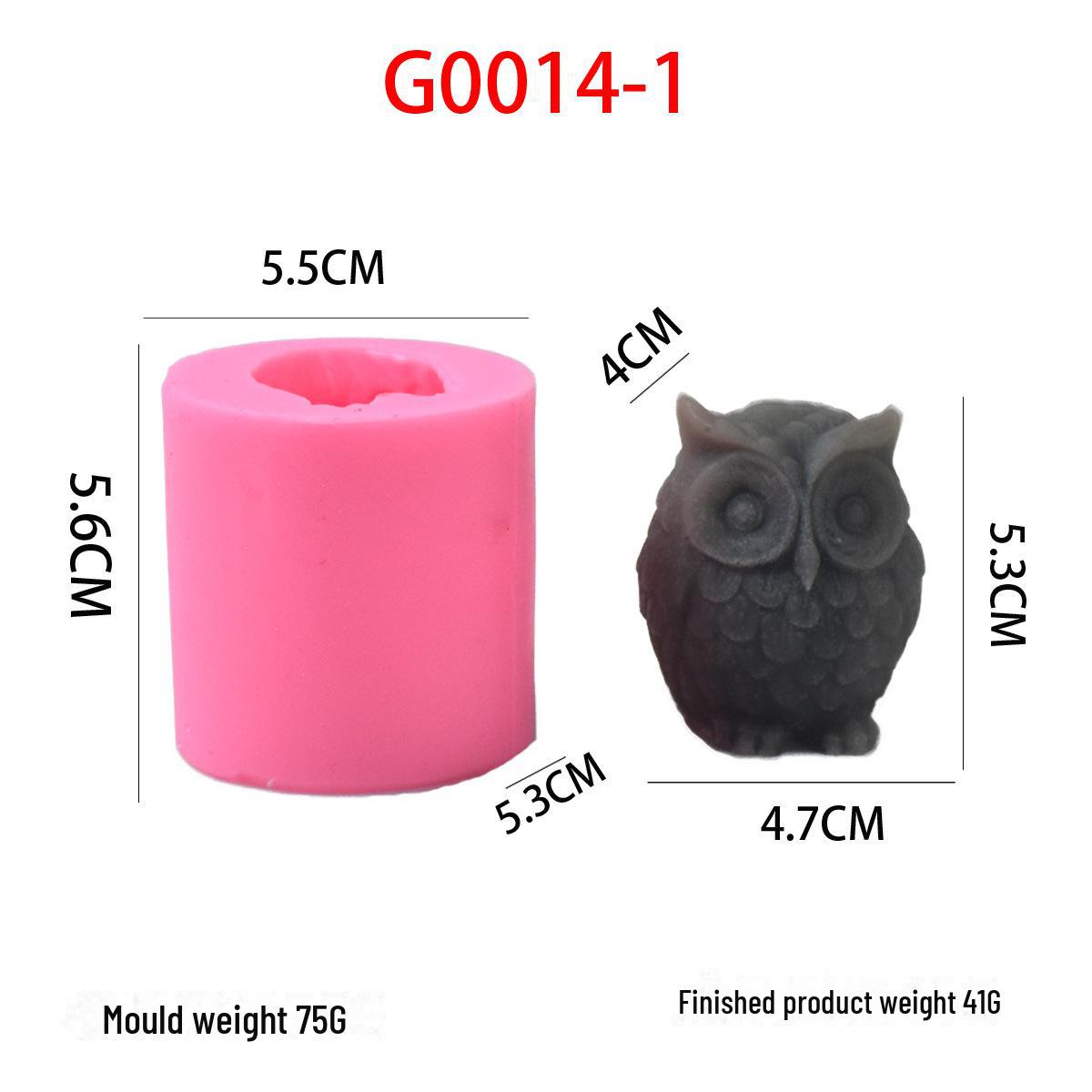 

Силиконовая форма «Сова» для свечей, мыла, ароматерапии, помадки и шоколада