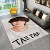 Tappeto Kpop B-BTS Kim Tae Hyung V per Stanza dei Giochi Camera da Letto Soggiorno Divano Arredamento per la Casa, Tappeto per Area Bambini Tappetino Antiscivolo Regalo