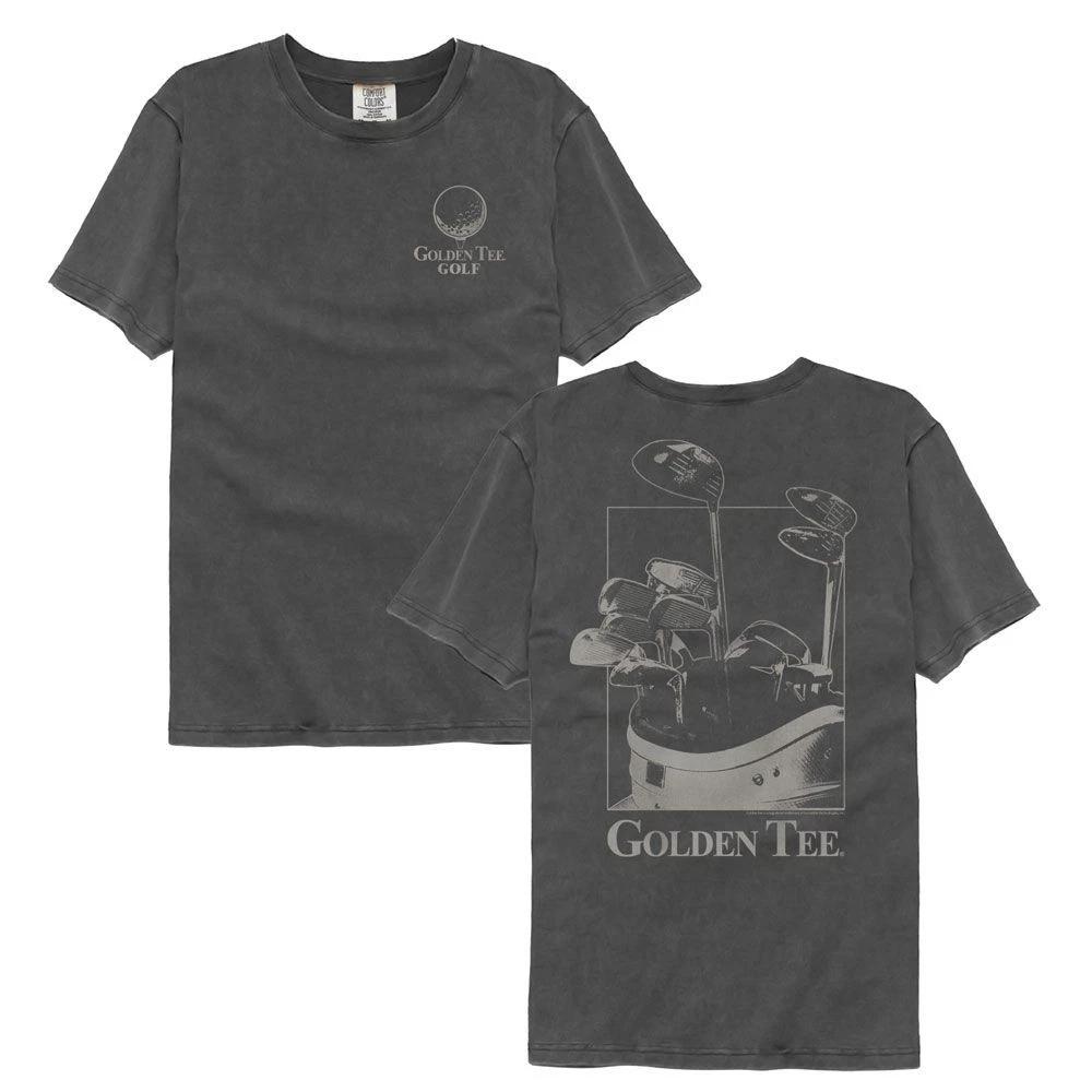 Golden Tee Golf Clubs Pepper Comfort Colors Gaming Children s T-shirt 150