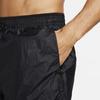 Nike Solid Color Printed Elastic Fake Two-Piece Casual Shorts Men shorts Black FB8544-010