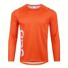 Mens Quick-Dry Long Sleeve MTB Cycling Jersey Trail Riding Downhill Mountain Bike Outdoor Sports