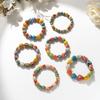 Retro Ceramic Bracelet - Chinese Style, for Both Men and Women, with Colorful Beads, Simple Design Hand Chain