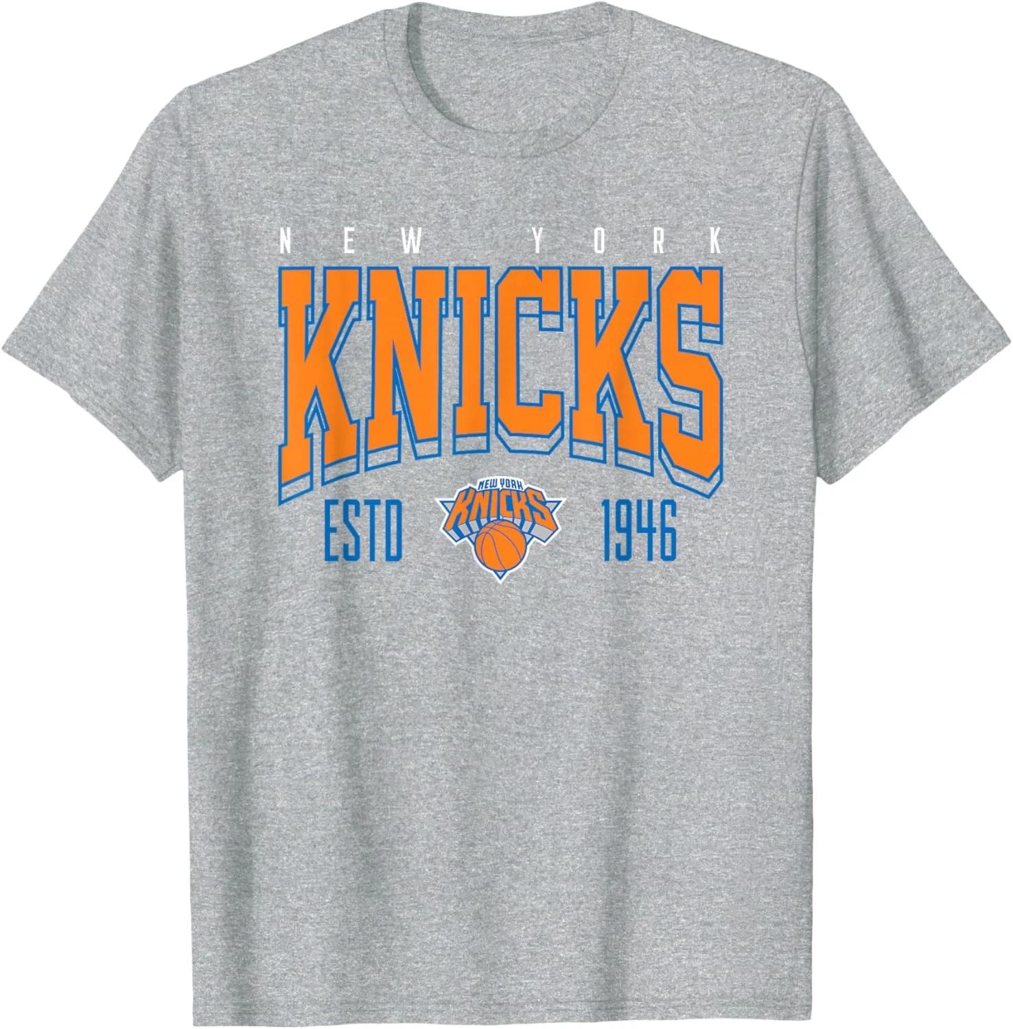 Official New York Knicks Battle Tested Unisex T-Shirt L
