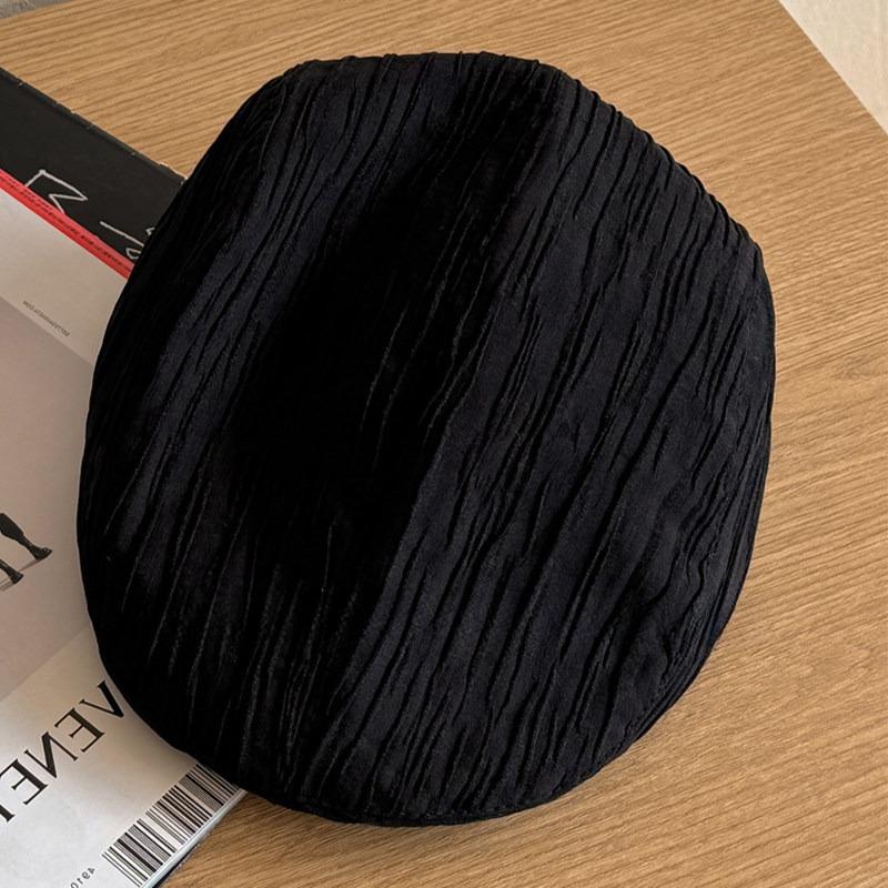 

1pc Women s Fold Wide Brim Fashionable Versatile Hooded Beret Hat,Suitable for Couples Casual Daily Wear Outings Accessories One Size чёрный