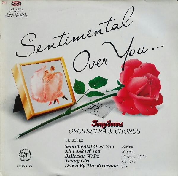 

LP Record TONY EVANS Sentimental Over You TE1022 TEMA 1988 Japan Latin Used