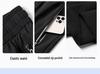 2025 Men's Ice Silk Quick-Dry Joggers: Summer Thin, Loose Fit, Straight-Leg Casual Pants